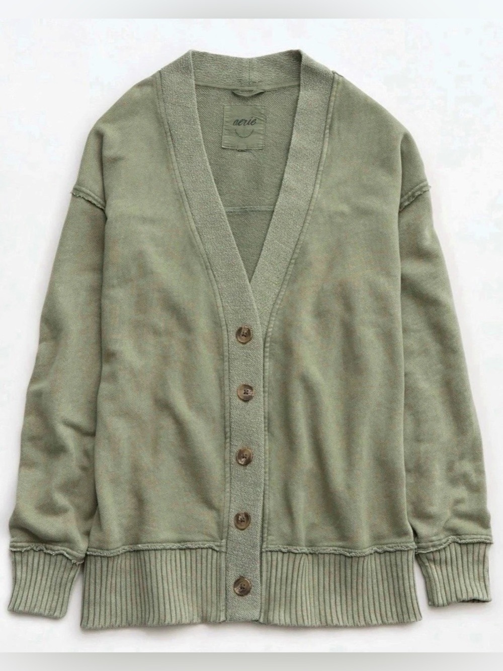 Aerie Oversized Button Down Cardigan Sweater
